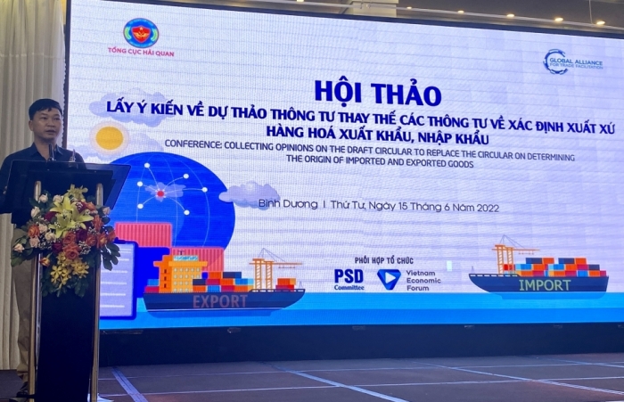 Doanh nghiệp góp ý về dự thảo Thông tư thay thế các thông tư về xác định xuất xứ hàng hóa XNK