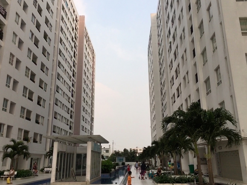 Thị trường bất động sản TPHCM đang có sự sụt giảm về nguồn cung và lượng tiêu thụ. Ảnh T.D 1335-img-9744