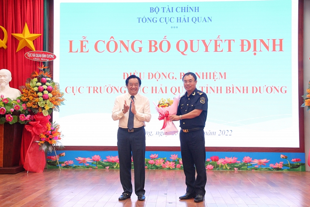 Bổ nhiệm tân Cục trưởng Cục Hải quan Bình Dương Nguyễn Trần Hiệu Bổ nhiệm tân Cục trưởng Cục Hải quan Bình Dương Nguyễn Trần Hiệu