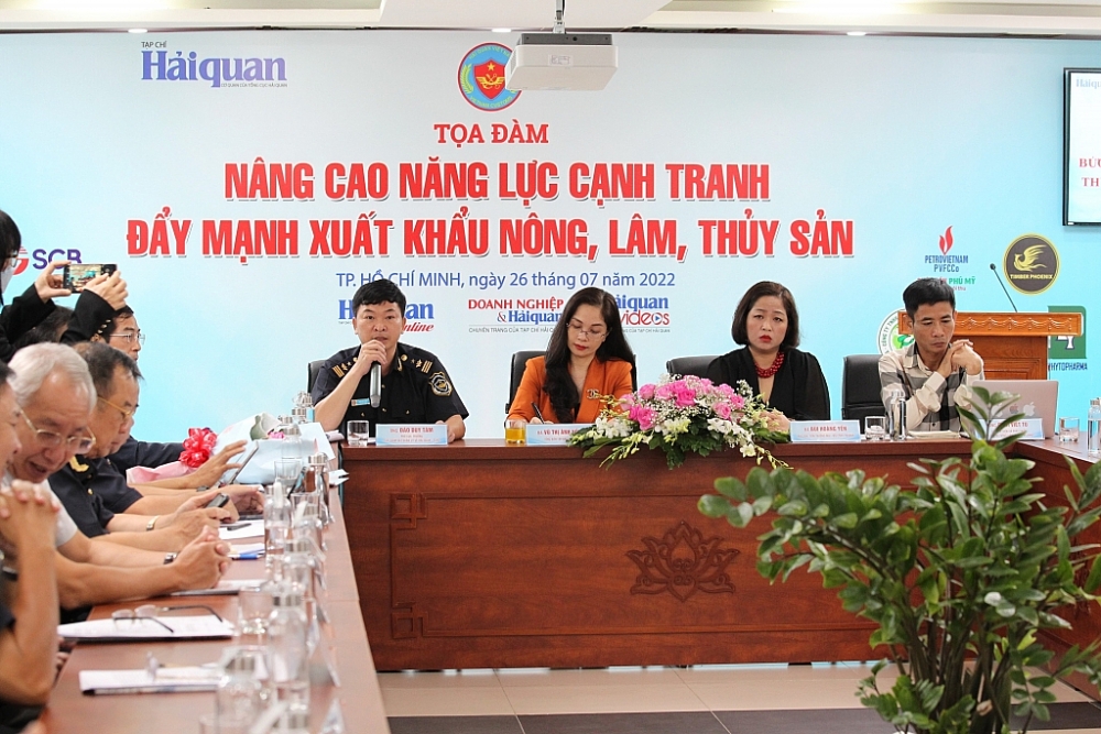 Cơ quan Hải quan tạo thuận lợi tối đa cho hoạt động xuất khẩu nông, lâm, thủy sản