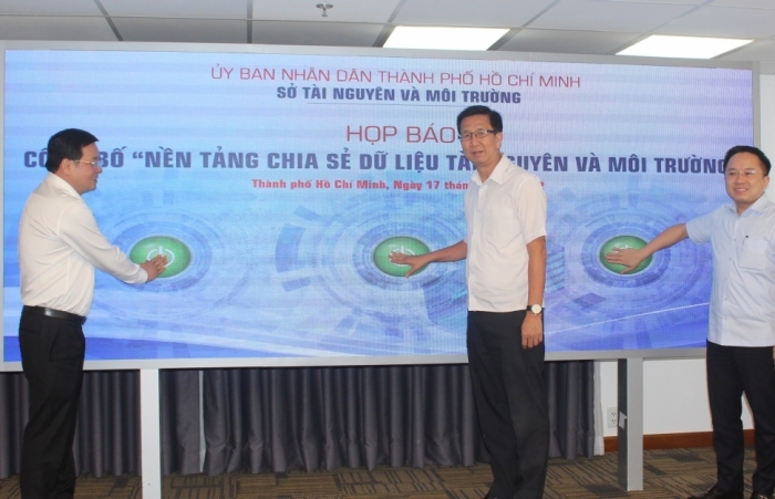 TPHCM công bố nền tảng chia sẻ dữ liệu tài nguyên và môi trường