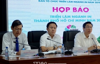 Khoảng 200 gian hàng tham gia Triển lãm ngành in TPHCM