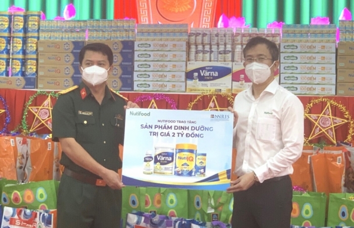 Nutifood mang trung thu đến cho 6.500 trẻ em và bệnh nhân mắc Covid-19