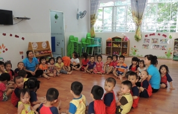 TPHCM chi hơn 3,8 tỷ đồng hỗ trợ, phát triển cho trẻ mầm non ở KCN, KCX