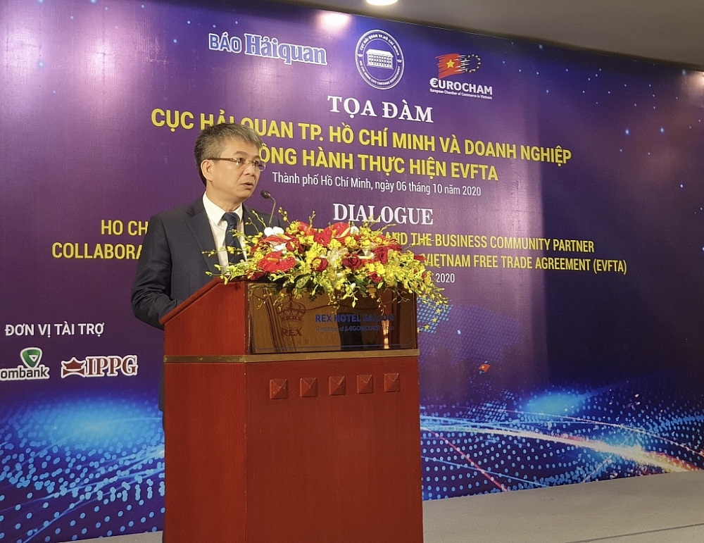 tren 200 doanh nghiep tham du toa dam cuc hai quan tphcm va doanh nghiep dong hanh thuc hien evfta