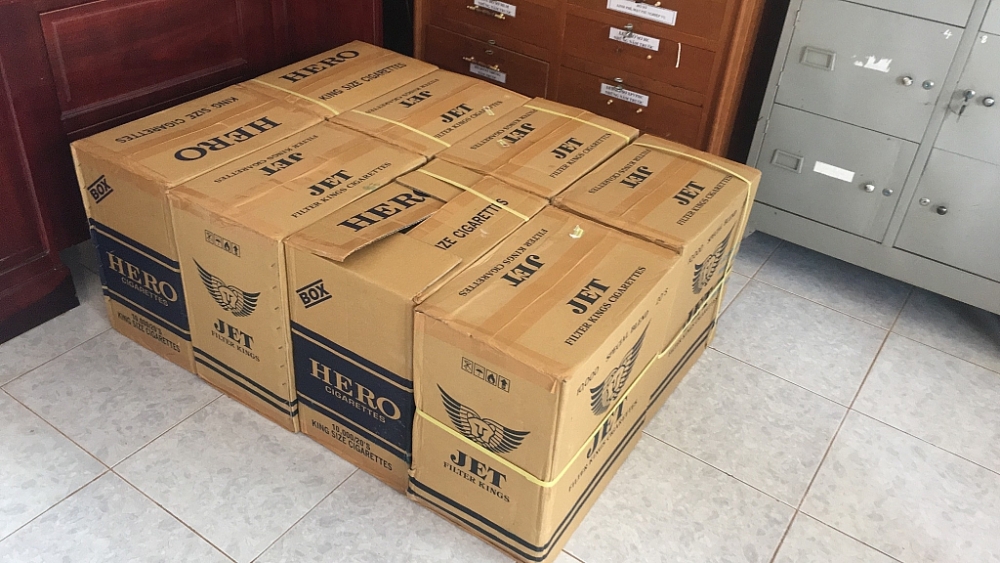 Số thuốc lá lậu bị thu giữ vào rạng sáng ngày 16/6