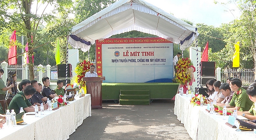 Quyết tâm đẩy lùi ma túy ra khỏi địa bàn biên giới
