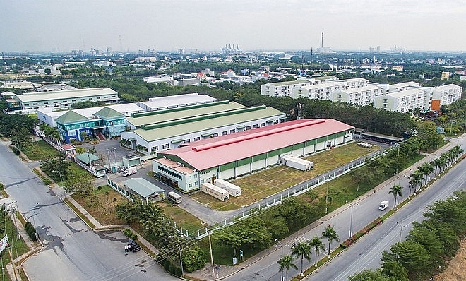 Bất động sản công nghiệp là một trong những điểm sáng trong bức tranh kinh doanh nửa đầu năm 2021. Ảnh: ST