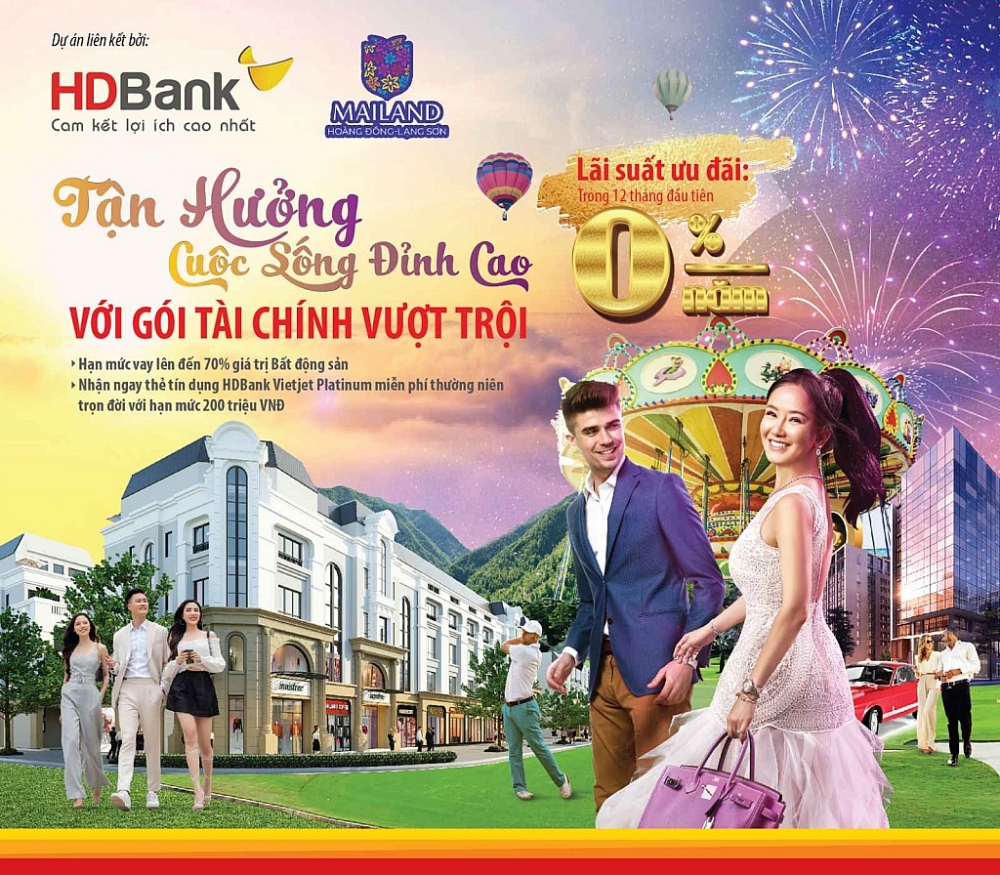 Tận hưởng cuộc sống đỉnh cao với gói tài chính vượt trội của HDBank