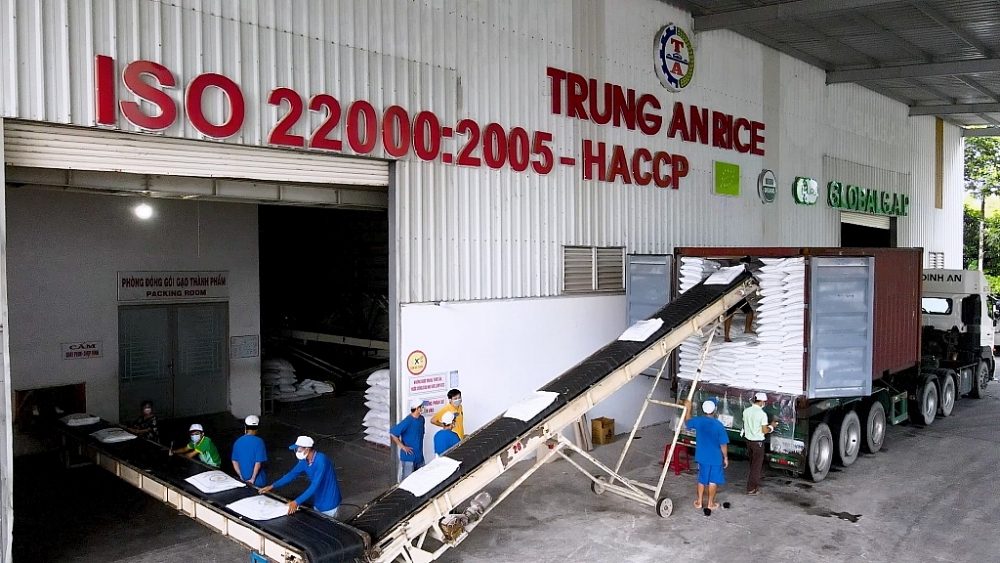 Việc thiếu nhân công khiến cho Trung An gặp khó khăn trong việc đóng hàng kịp tiến độ giao cho đối tác. Ảnh: DN cung cấp