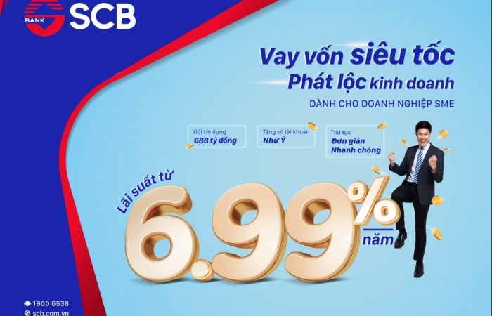 SCB triển khai gói vay siêu tốc dành cho doanh nghiệp SME