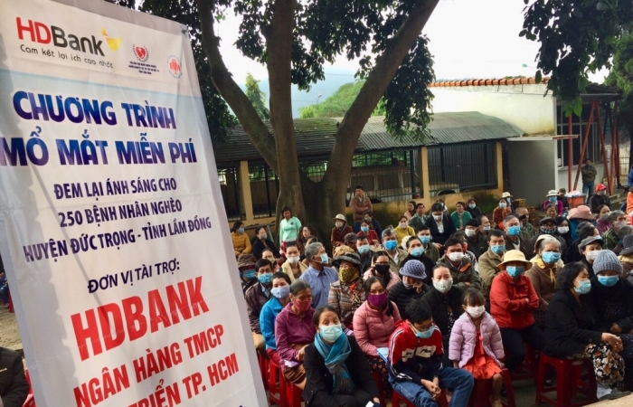 HDBank tiếp tục tài trợ kinh phí phẫu thuật cho 300 bệnh nhân nghèo