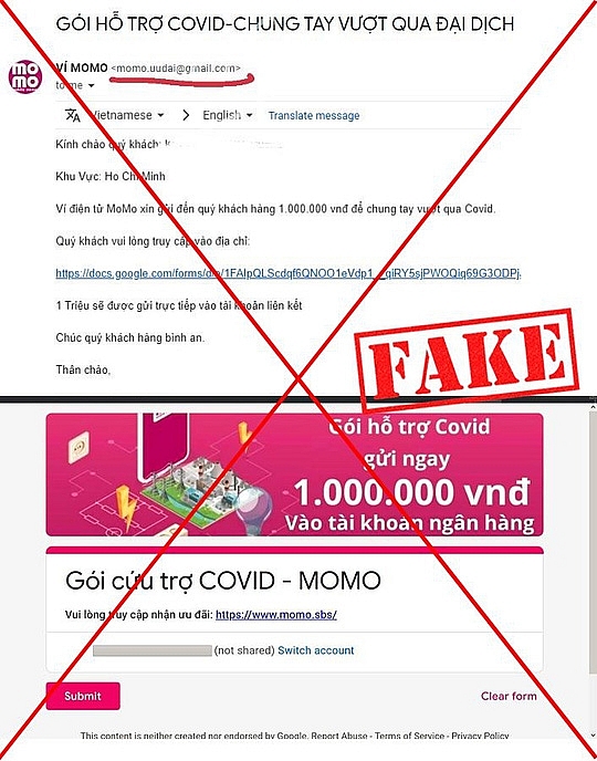 Cảnh báo nhiều chiêu lừa đảo mạo danh ví điện tử, công ty tài chính Cảnh báo nhiều chiêu lừa đảo mạo danh ví điện tử, công ty tài chính