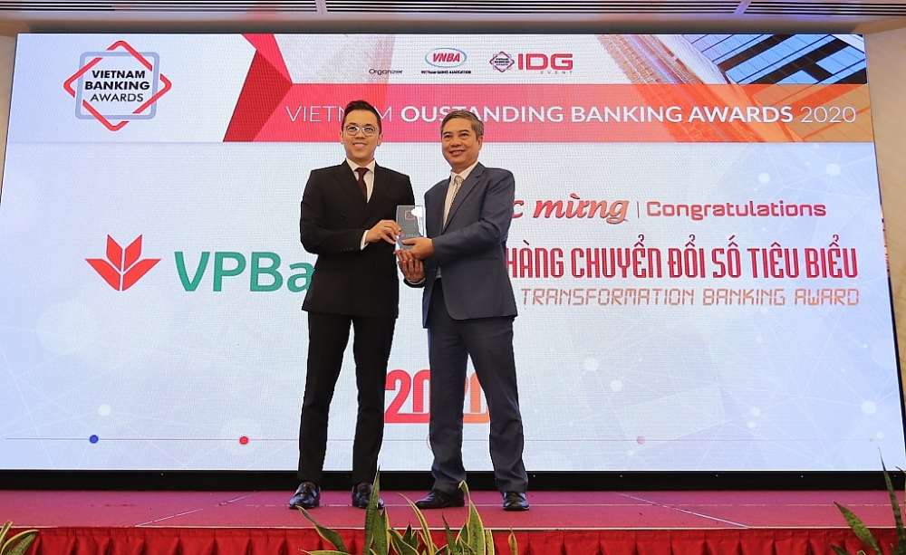 VPBank nhận giải Ngân hàng chuyển đổi số tiêu biểu