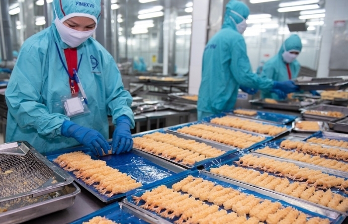 Tôm xuất khẩu tăng trưởng ấn tượng nhất năm 2020