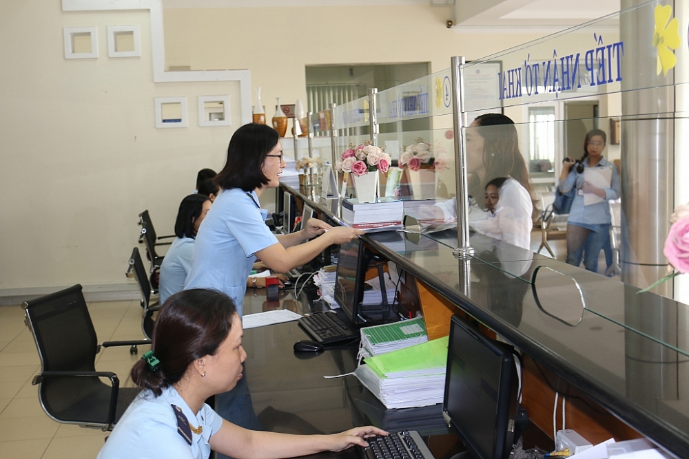 Hoạt động nghiệp vụ tại Chi cục Hải quan Biên Hoa. Ảnh: N.H