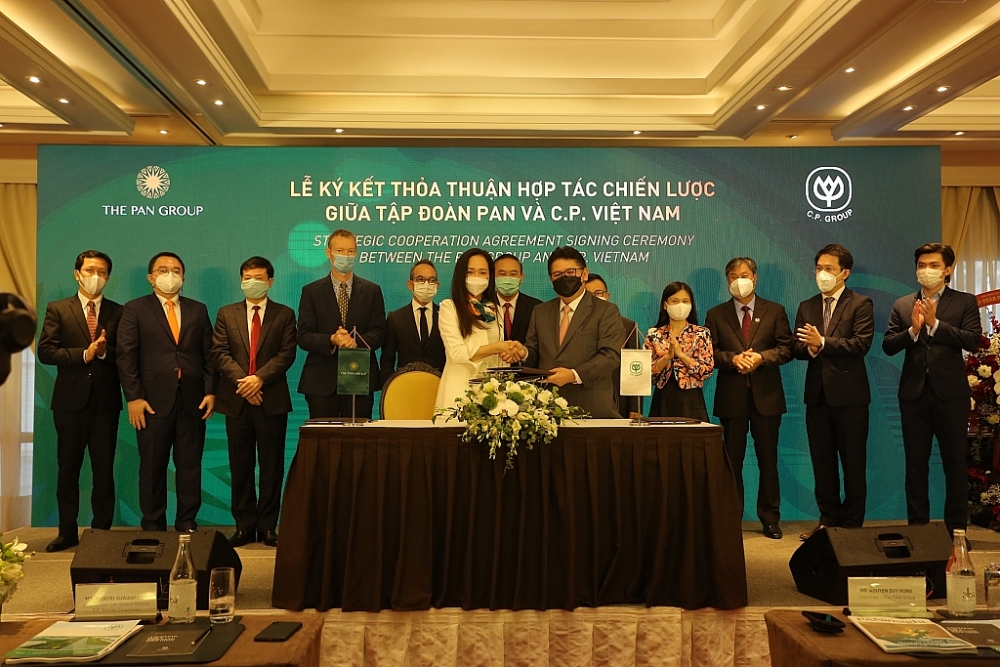 Tập đoàn PAN và C.P Việt Nam bắt tay phát triển chuỗi giá trị thủy sản
