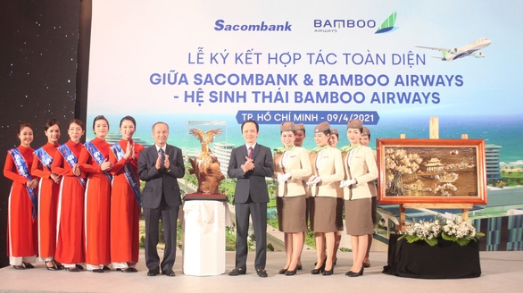 Sacombank và Bamboo Airways hợp tác toàn diện
