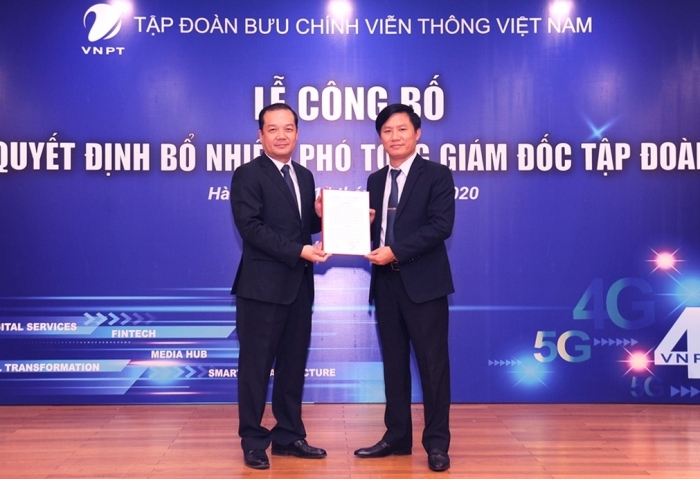 VNPT công bố quyết định bổ nhiệm 2 Phó Tổng giám đốc mới
