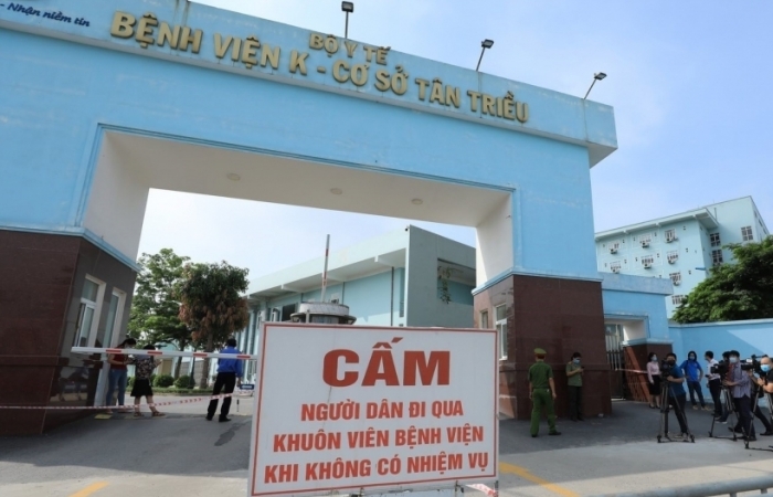 Huyện Chương Mỹ có 2 trường hợp nghi là F0 của Bệnh viện K