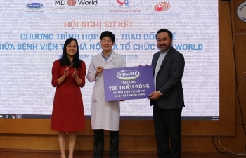 Vinamilk tài trợ 1,4 tỷ đồng mổ tim cho trẻ em có hoàn cảnh khó khăn