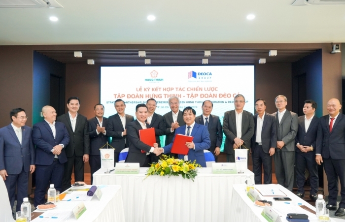 Tập đoàn Hưng Thịnh và Hưng Thịnh Incons ký kết hợp tác chiến lược cùng Tập đoàn Đèo Cả