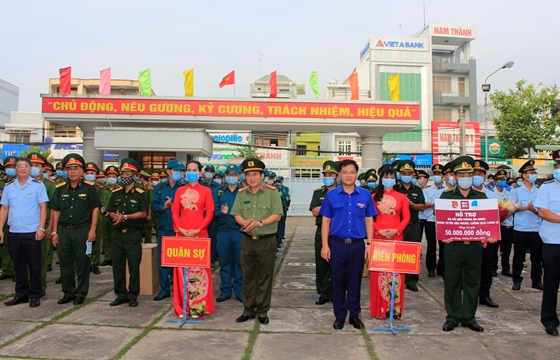 An Giang: Sáu lực lượng tăng cường cho tuyến biên giới phòng chống dịch