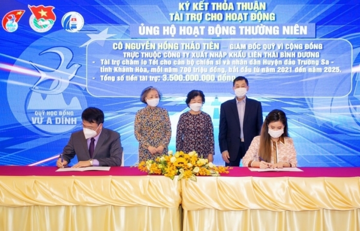 Quỹ Vì cộng đồng IPPG tài trợ 3,5 tỷ đồng chăm lo tết cho chiến sĩ, nhân dân Trường Sa