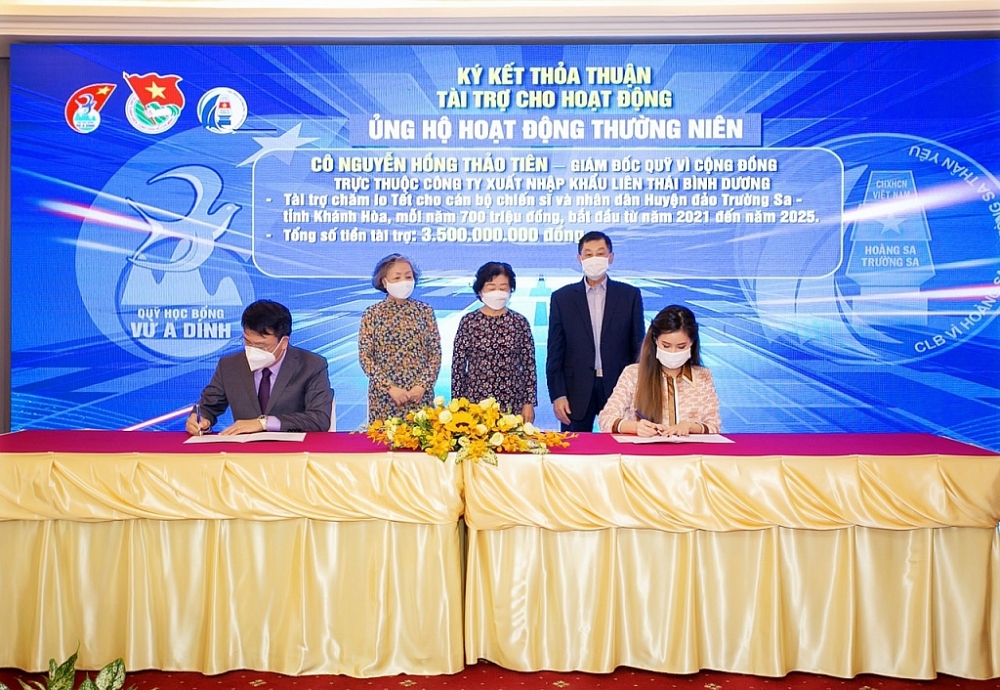 Quỹ Vì cộng đồng IPPG tài trợ 3,5 tỷ đồng chăm lo tết cho chiến sĩ, nhân dân Trường Sa