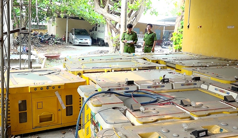Tịch thu 52 máy trò chơi điện tử