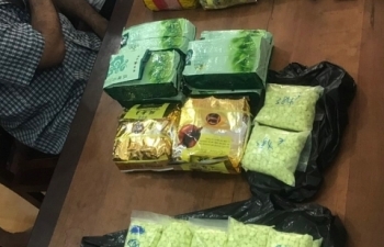 Dùng đò vận chuyển hơn 26 kg ma túy