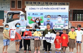 Vinamilk dành 12,5 tỷ đồng chăm sóc dinh dưỡng cho trẻ em phòng, chống dịch
