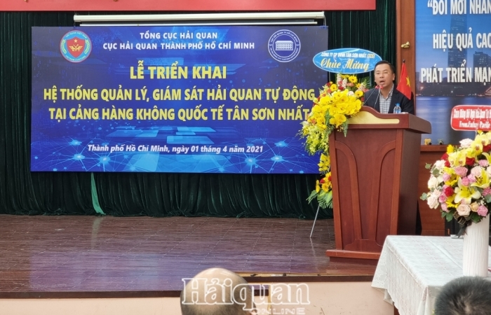 Chính thức triển khai giám sát hải quan tự động tại kho hàng không sân bay quốc tế Tân Sơn Nhất
