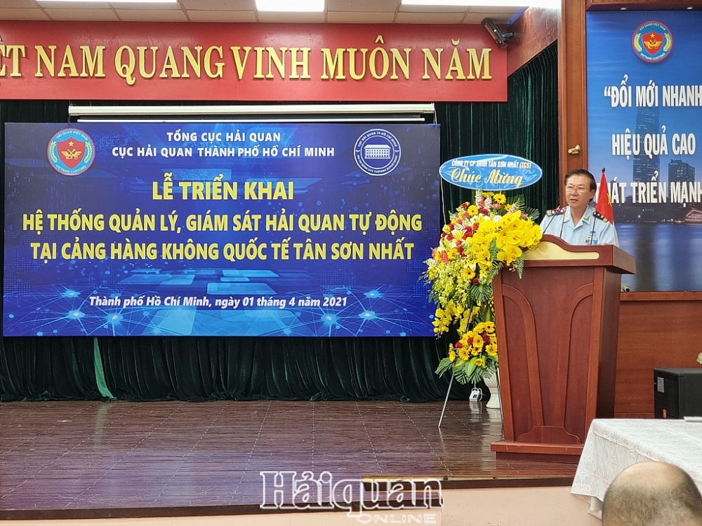 Chính thức triển khai giám sát hải quan tự động tại kho hàng không sân bay quốc tế Tân Sơn Nhất