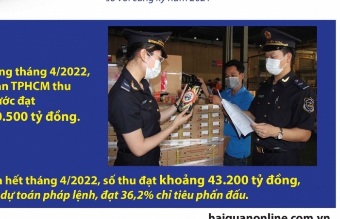 Infographics: Nhiều mặt hàng xuất khẩu, nhập khẩu tỷ USD qua các cửa khẩu TPHCM