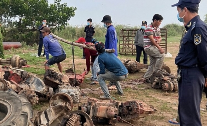 Hải quan Đồng Tháp bắt giữ hơn 5 tấn phế liệu nhập lậu