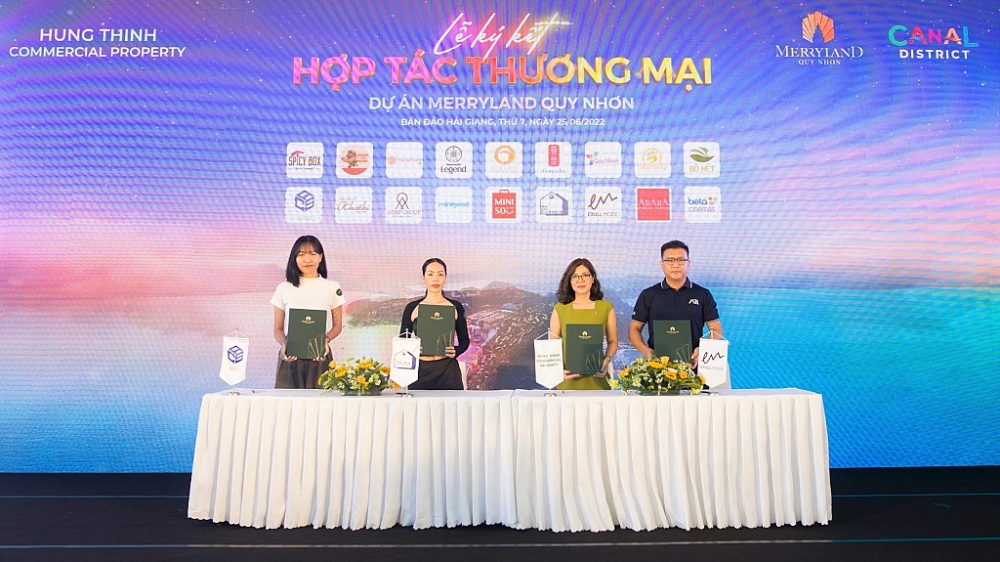 17 thương hiệu bán lẻ đầu tiên mở cửa hàng tại Canal District (MerryLand Quy Nhơn)