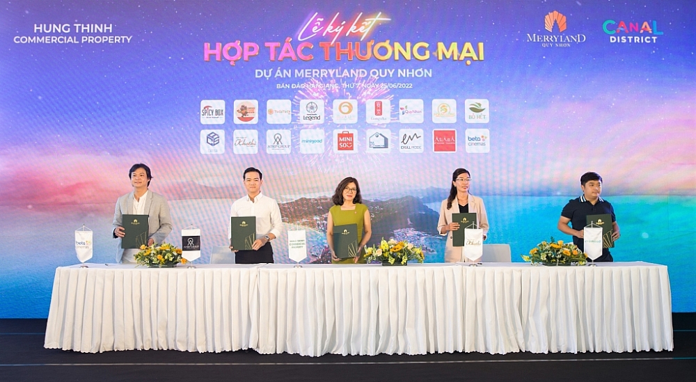 17 thương hiệu bán lẻ đầu tiên mở cửa hàng tại Canal District (MerryLand Quy Nhơn)