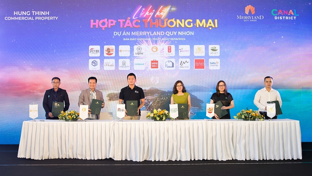 17 thương hiệu bán lẻ đầu tiên mở cửa hàng tại Canal District (MerryLand Quy Nhơn)
