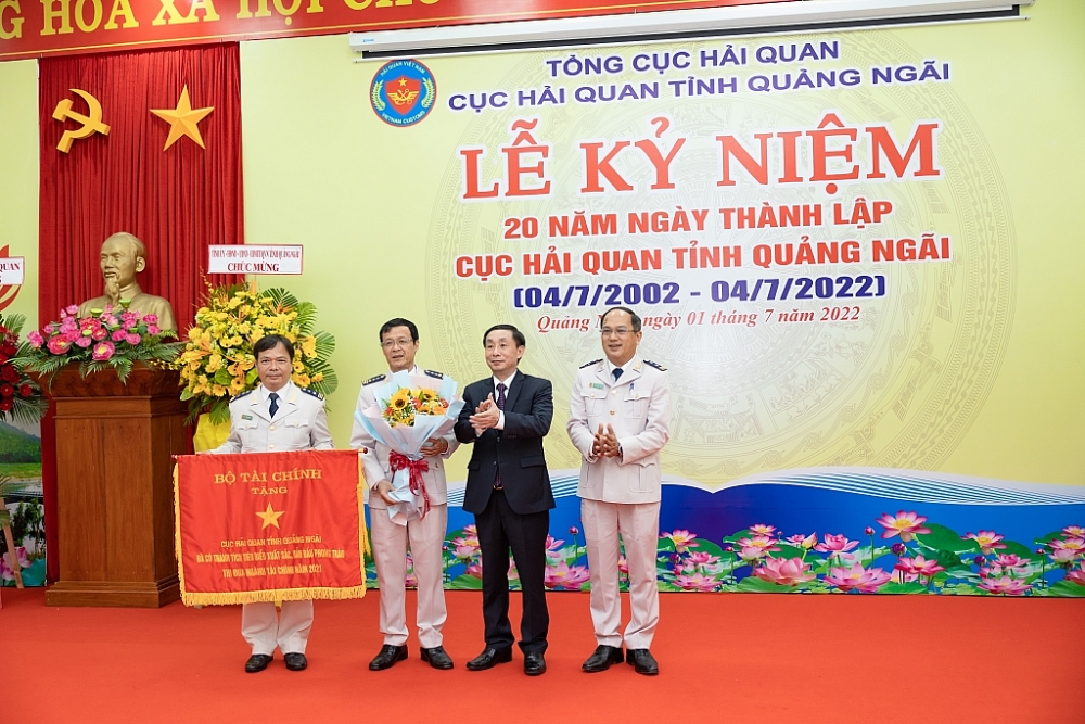 Hải quan Quảng Ngãi kỷ niệm 20 năm thành lập