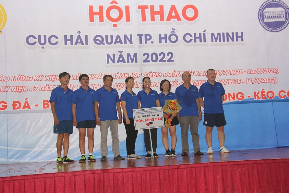 Hải quan TPHCM tổ chức Hội thao kỷ niệm thành lập đơn vị