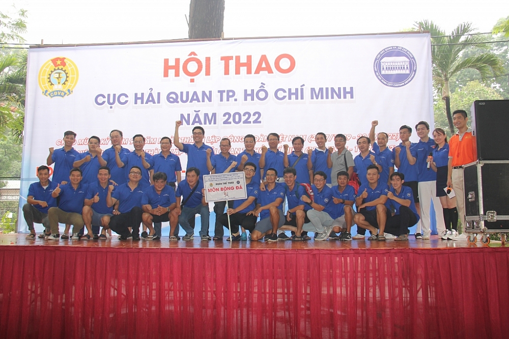 Hải quan TPHCM tổ chức Hội thao kỷ niệm thành lập đơn vị