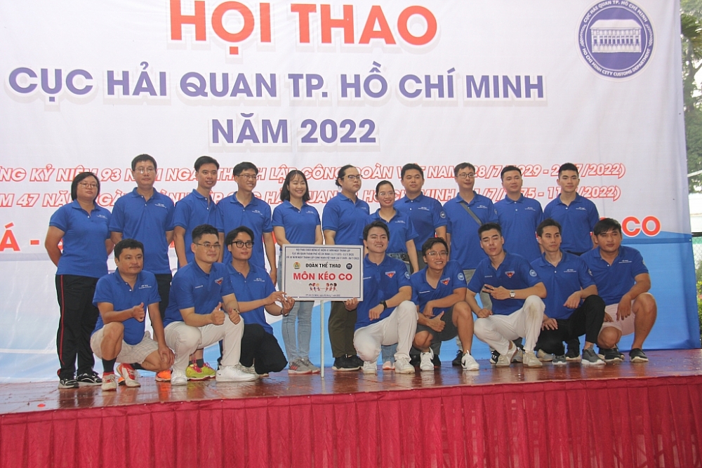 Hải quan TPHCM tổ chức Hội thao kỷ niệm thành lập đơn vị