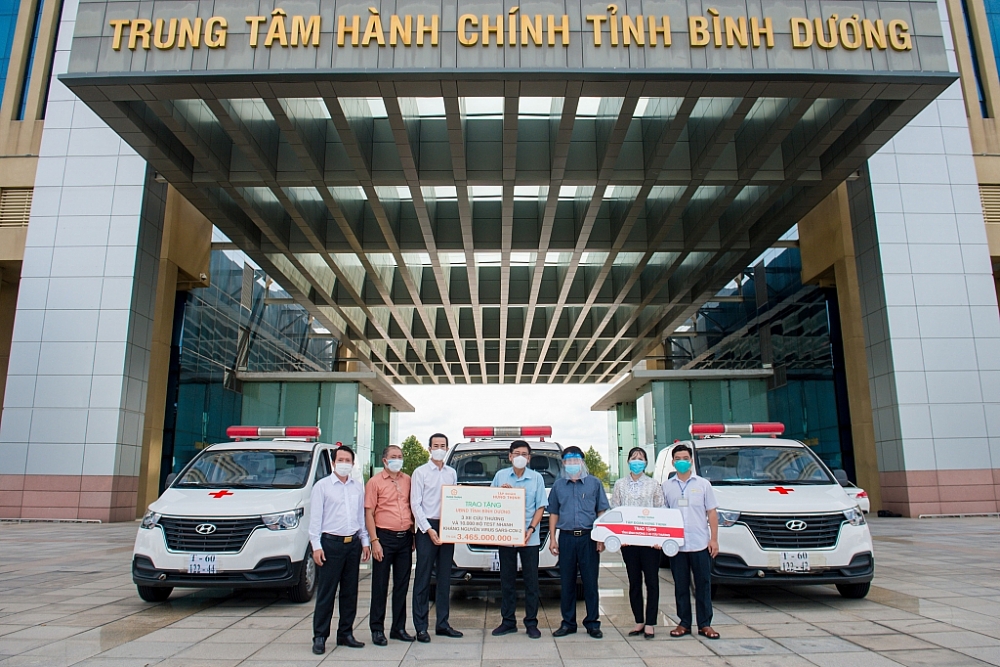 Tập đoàn Hưng Thịnh tiếp tục hỗ trợ gần 11 tỷ đồng cho nhiều tỉnh, thành chống dịch Covid-19