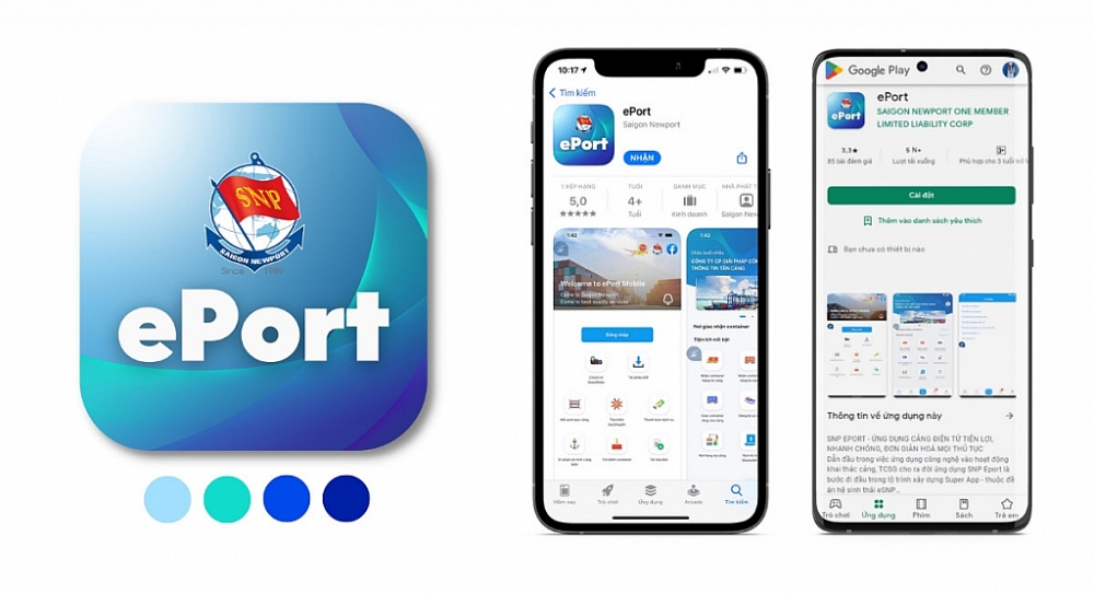 Chính thức ra mắt ứng dụng di động SNP Eport của Tân cảng Sài Gòn