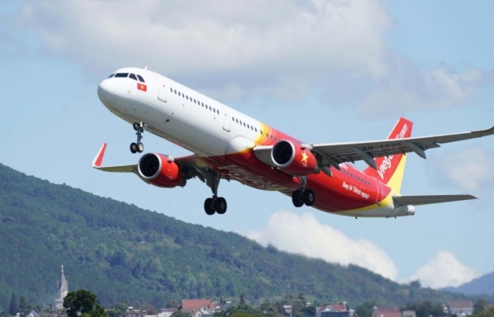 Vietjet mở bán vé 15 đường bay
