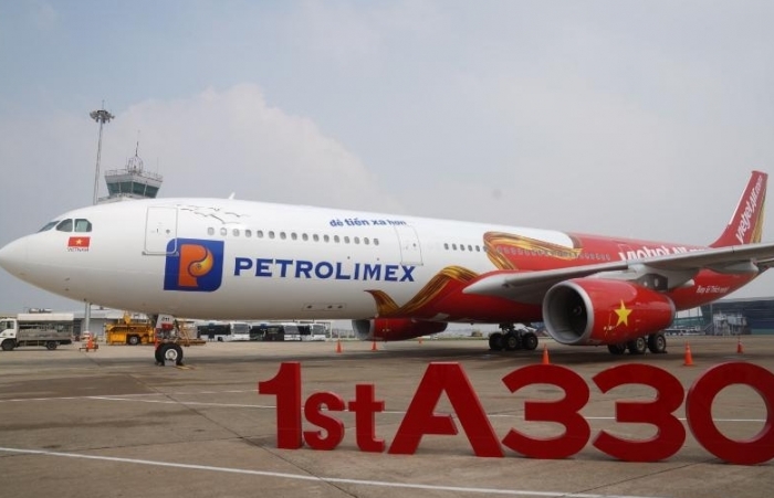 Vietjet đón tàu bay thân rộng A330 đầu tiên