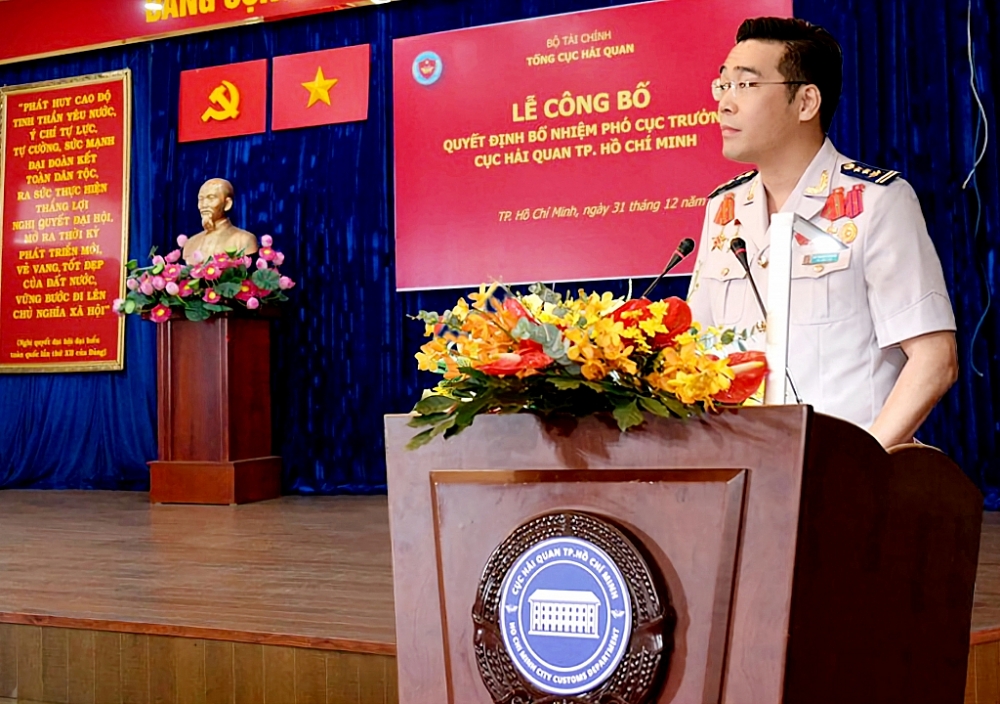 Bổ nhiệm ông Đỗ Thanh Quang giữ chức Phó Cục trưởng Cục Hải quan TPHCM