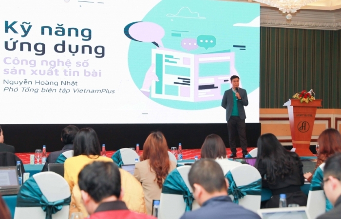 Vinamilk đồng hành cùng khóa tập huấn “Kỹ năng ứng dụng công nghệ số vào sản xuất tin, bài trên báo chí”