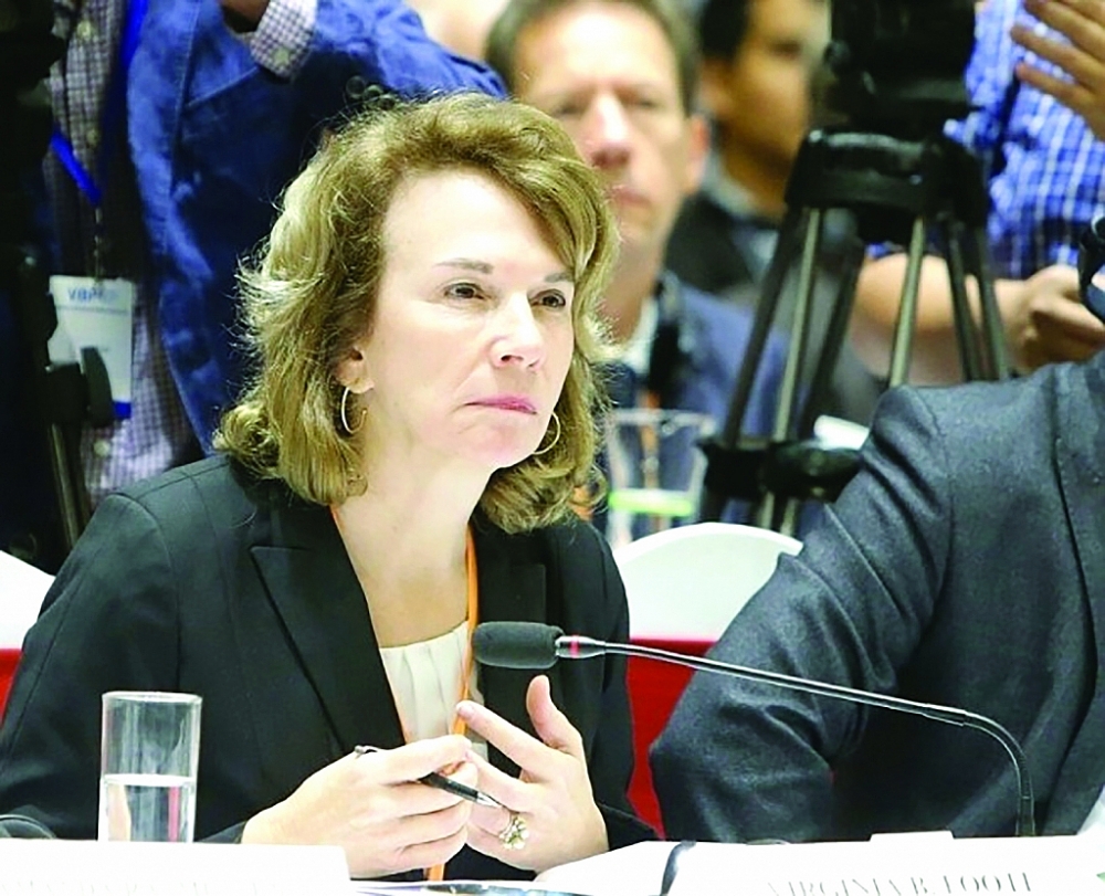 Bà Virginia Foote, Chủ tịch Hiệp hội thương mại Hoa Kỳ tại Việt Nam (AmCham).